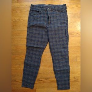 American Eagle plaid printed pants